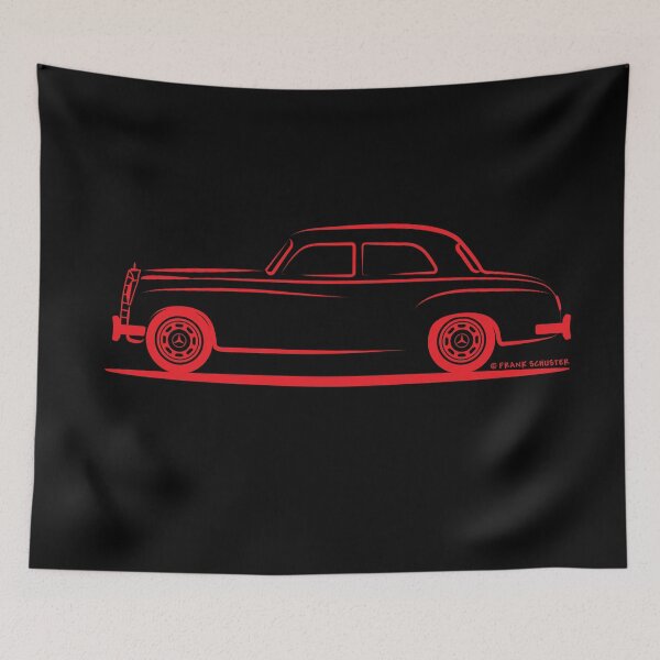 Item preview, Mercedes Benz Ponton W120 Sedan Red designed and sold by Frank Schuster.