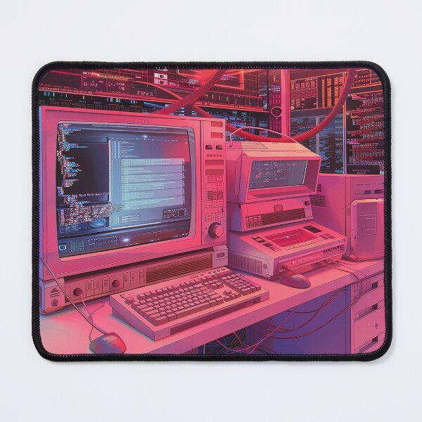 Item preview, Retro Computer Illustration designed and sold by nomiraclehere.