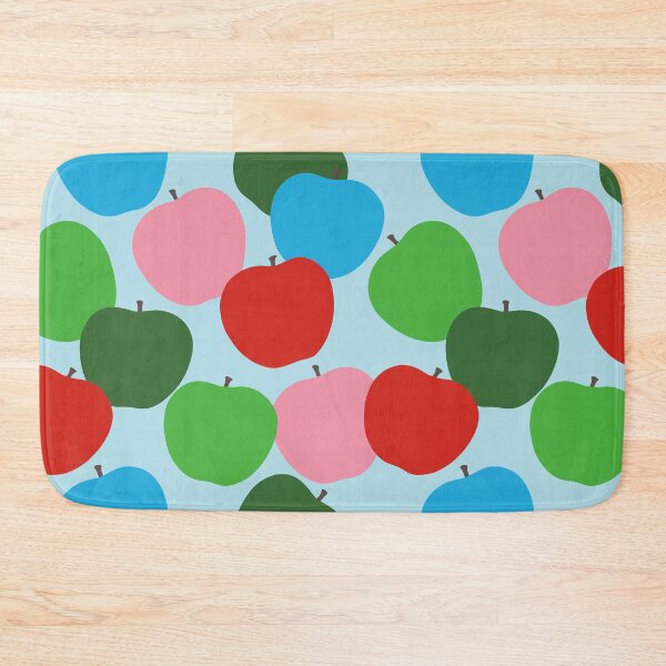 Item preview, variety of colored apple patterns designed and sold by joymikim.