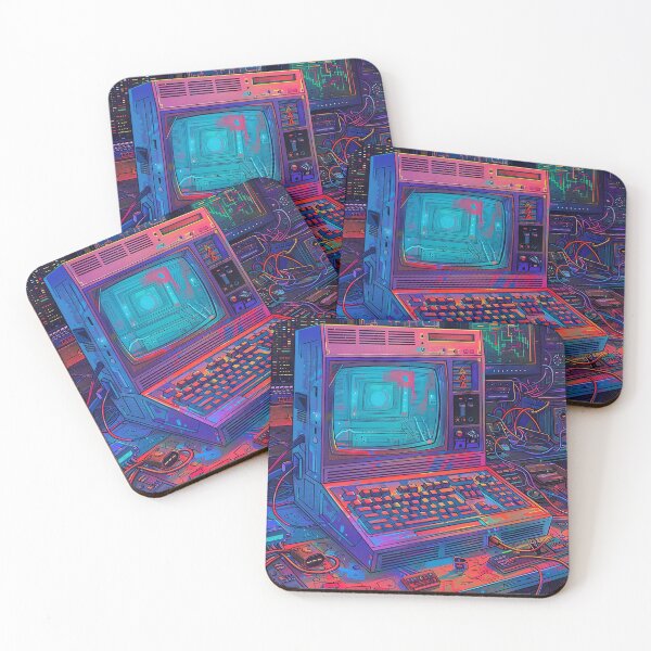 Item preview, Retro Computer Illustration designed and sold by nomiraclehere.