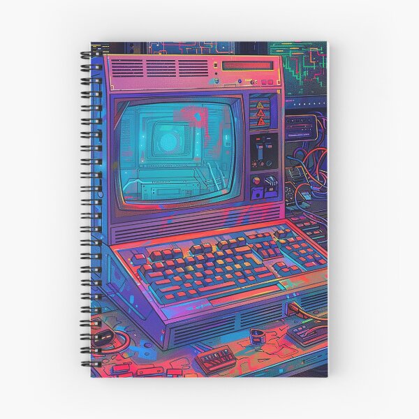 Item preview, Retro Computer Illustration designed and sold by nomiraclehere.