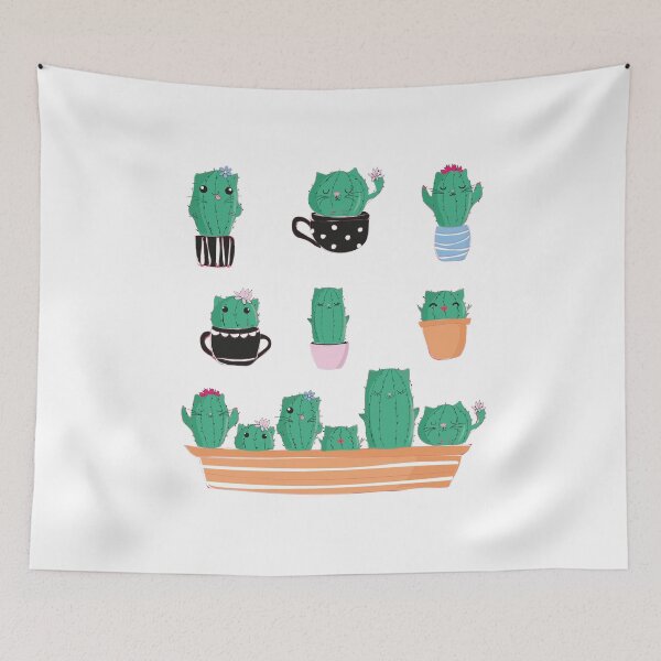Item preview, Cactus Cat designed and sold by snowshade.
