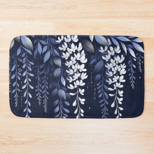 Item preview, Midnight Blue Wisteria Elegance designed and sold by LyssasMindArt.