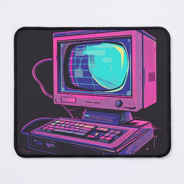Item preview, Retro Computer Illustration designed and sold by nomiraclehere.