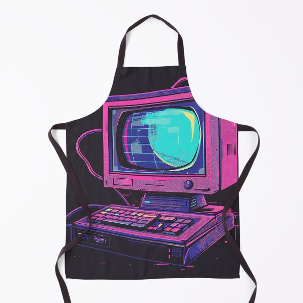 Item preview, Retro Computer Illustration designed and sold by nomiraclehere.