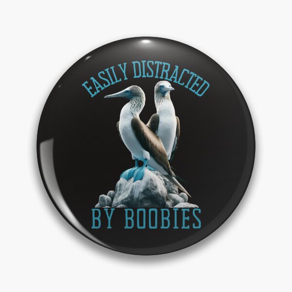 Item preview, Easily Distracted By Boobies Avian Love designed and sold by elynne9.