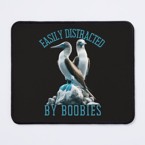 Item preview, Easily Distracted By Boobies Avian Love designed and sold by elynne9.