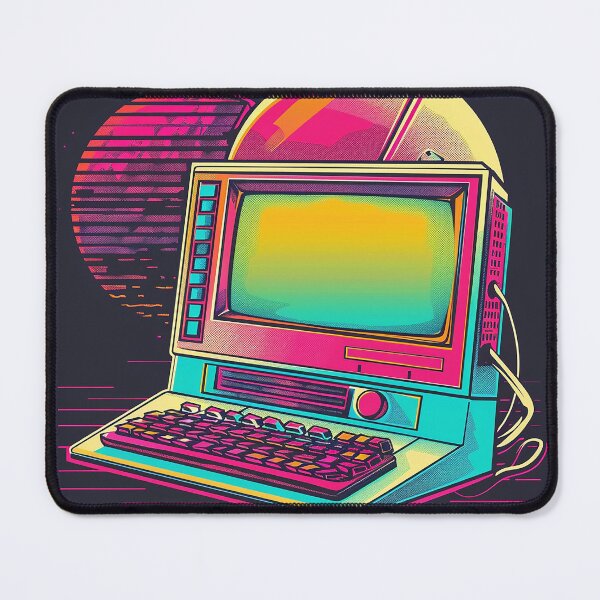 Item preview, Retro Computer Illustration designed and sold by nomiraclehere.