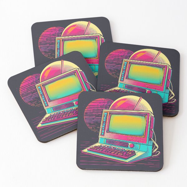 Item preview, Retro Computer Illustration designed and sold by nomiraclehere.