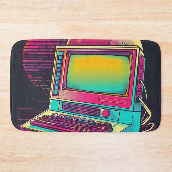 Item preview, Retro Computer Illustration designed and sold by nomiraclehere.
