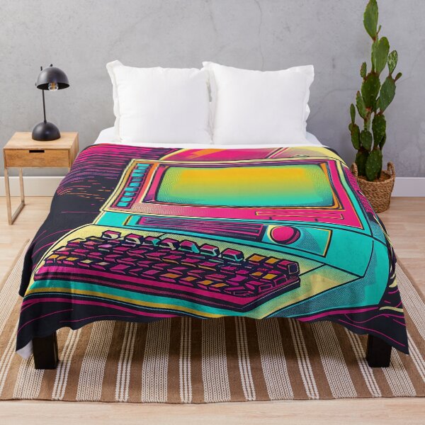 Item preview, Retro Computer Illustration designed and sold by nomiraclehere.