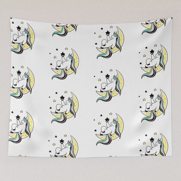 Item preview, Cartoon unicorn designed and sold by ShopMaxiDesigns.