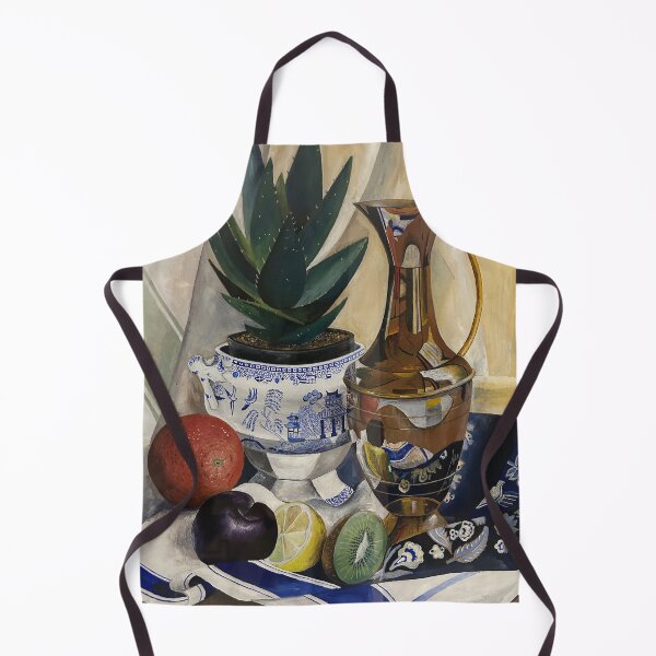 Item preview, Still life - fruit, plant + gold jug designed and sold by mazarte.