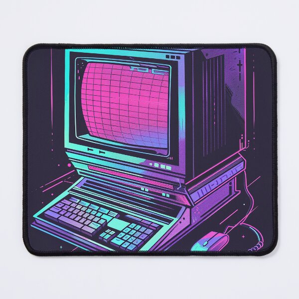 Item preview, Retro Computer Illustration designed and sold by nomiraclehere.