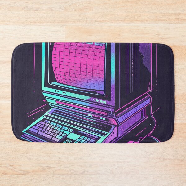 Item preview, Retro Computer Illustration designed and sold by nomiraclehere.