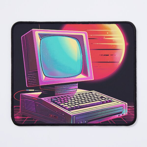 Item preview, Retro Computer Illustration designed and sold by nomiraclehere.
