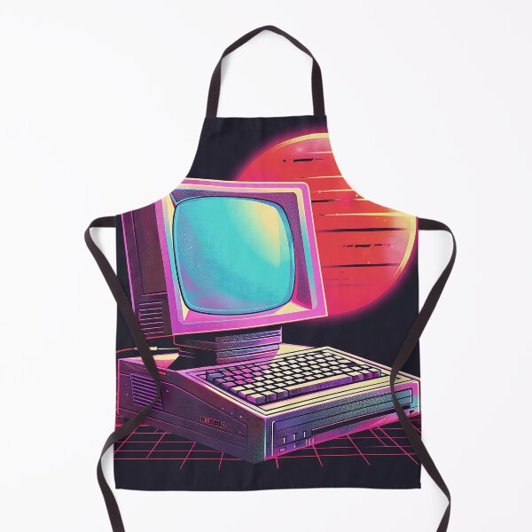Item preview, Retro Computer Illustration designed and sold by nomiraclehere.