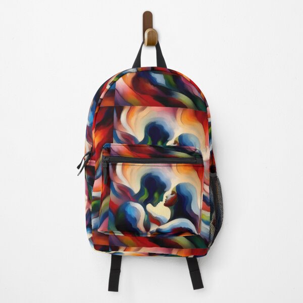 Item preview, Intertwined Souls The Dance of Love in Abstraction designed and sold by ArtComixHaven.
