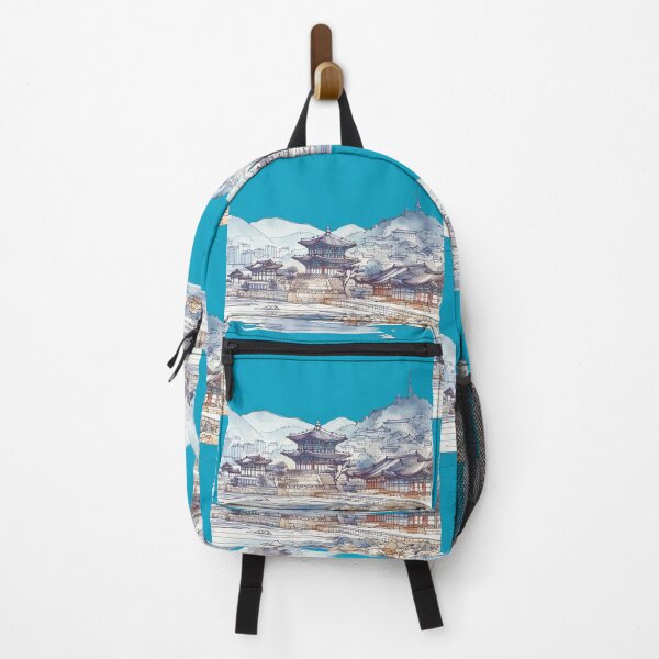 Item preview, Korean Landscapes: Sketched Cityscapes & Nature , designed and sold by PaintMeWorld.