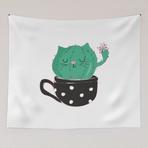 Item preview, Cactus Cat designed and sold by snowshade.