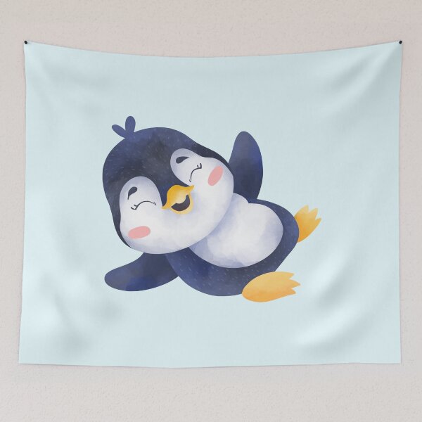 Item preview, Cute penguin doing cute things, penguin art, adorable, cute penguin baby, baby penguin  designed and sold by Martist01.