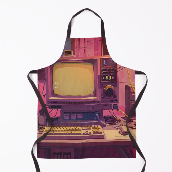 Item preview, Retro Computer Illustration designed and sold by nomiraclehere.