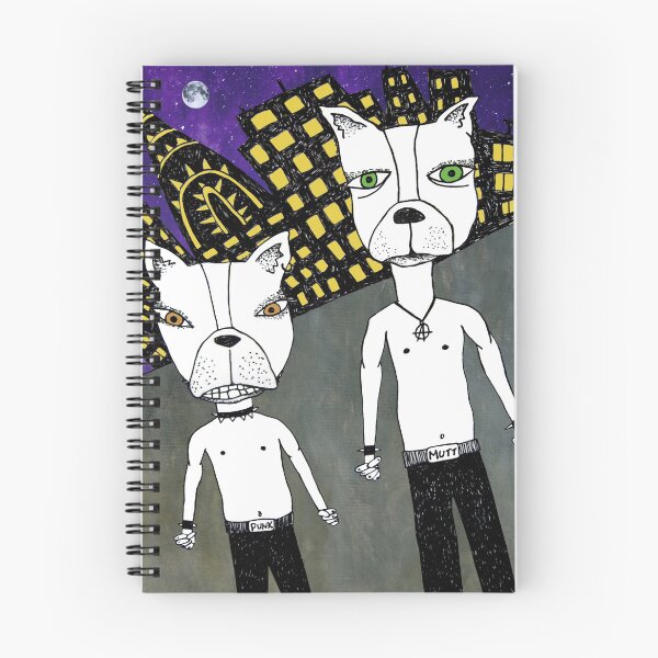 Aperçu de l'œuvre Mutt Punks créée et vendue par Jenn Shepherd.