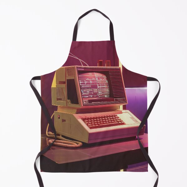 Item preview, Retro Computer Illustration designed and sold by nomiraclehere.