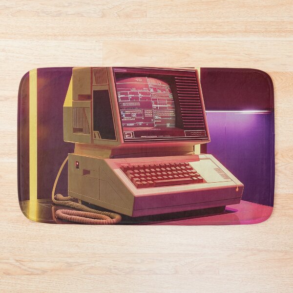 Item preview, Retro Computer Illustration designed and sold by nomiraclehere.