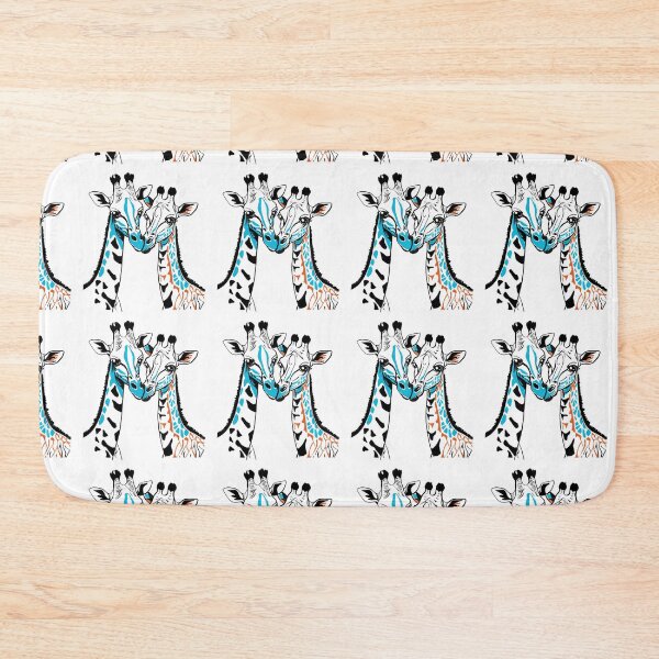 Item preview, Two giraffes standing together designed and sold by SimoesArtistry.