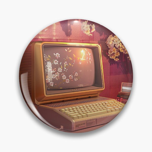 Item preview, Retro Computer Illustration designed and sold by nomiraclehere.