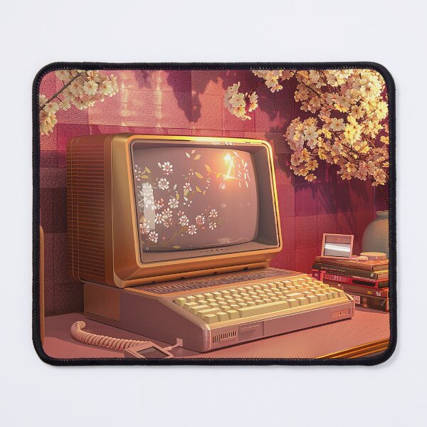 Item preview, Retro Computer Illustration designed and sold by nomiraclehere.