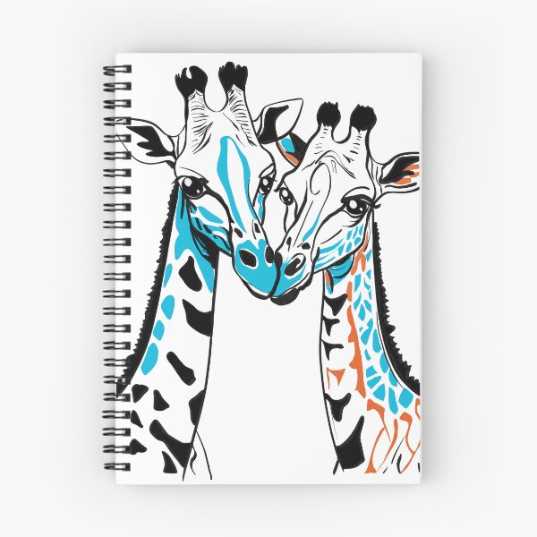 Item preview, Two giraffes standing together designed and sold by SimoesArtistry.