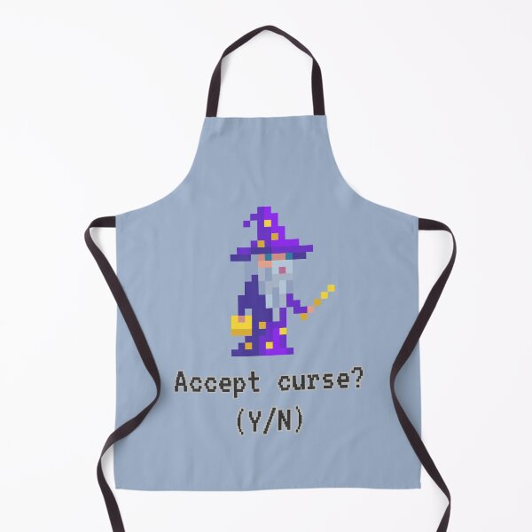 Item preview, Wizard Curse: Retro Gaming Vibes Pixel Art designed and sold by GoblinBoutique.