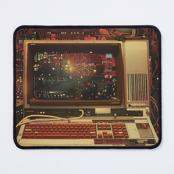 Item preview, Retro Computer Illustration designed and sold by nomiraclehere.