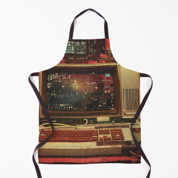 Item preview, Retro Computer Illustration designed and sold by nomiraclehere.