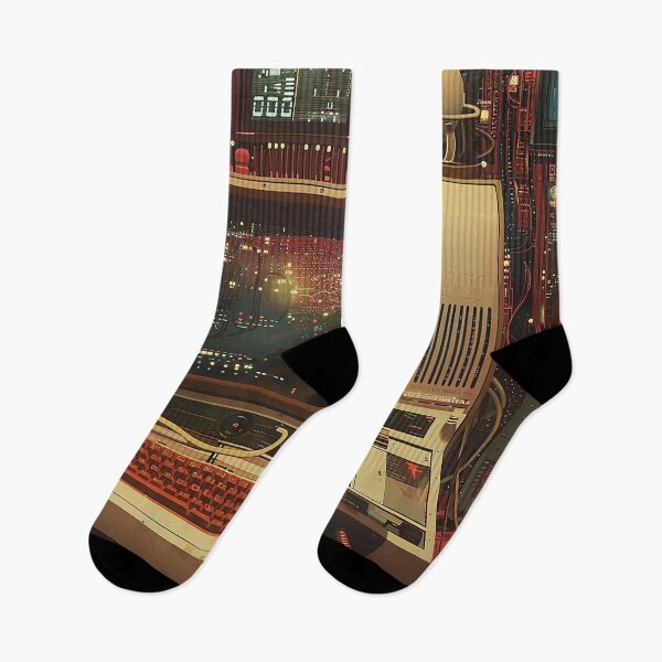 Item preview, Retro Computer Illustration designed and sold by nomiraclehere.