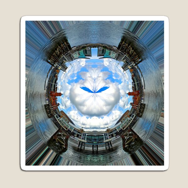Item preview, Cardiff bay, Wales.  A small world designed and sold by buttonpresser.