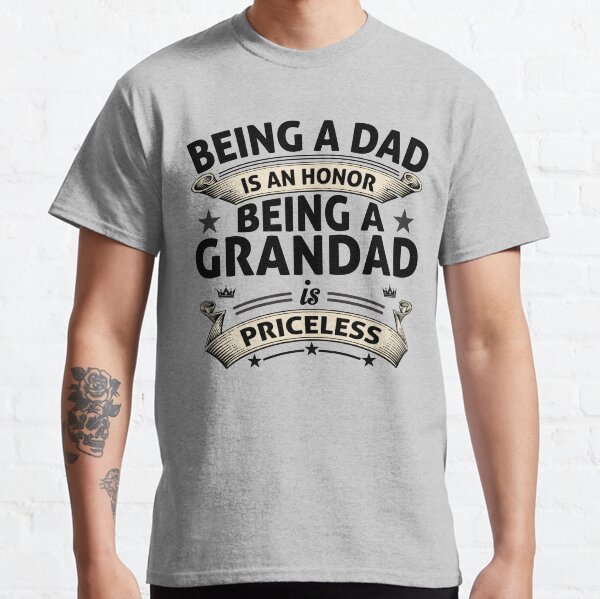 grandad style t shirt