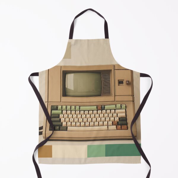 Item preview, Retro Computer Illustration designed and sold by nomiraclehere.