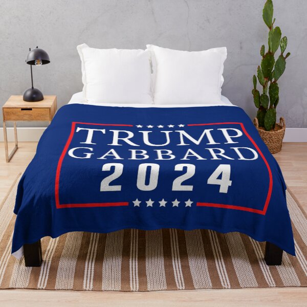 Item preview, Trump Gabbard 2024 For President VP USA Election Patriotic Tulsi Gabbard Trump 2024 designed and sold by anaotradnova.