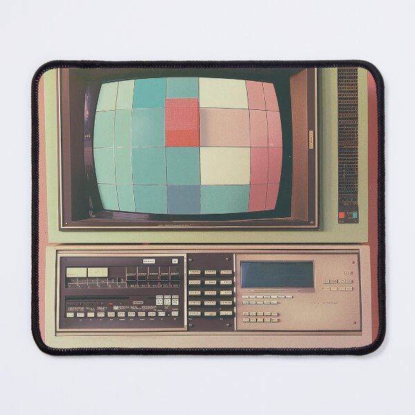 Item preview, Retro Computer Illustration designed and sold by nomiraclehere.