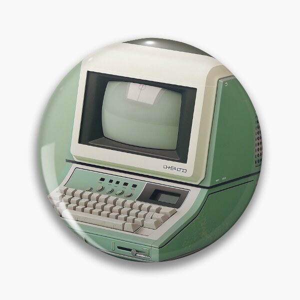 Item preview, Retro Computer Illustration designed and sold by nomiraclehere.