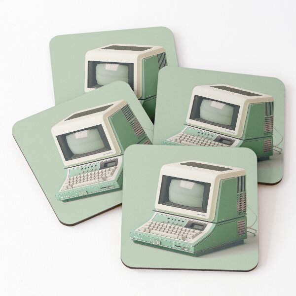 Item preview, Retro Computer Illustration designed and sold by nomiraclehere.