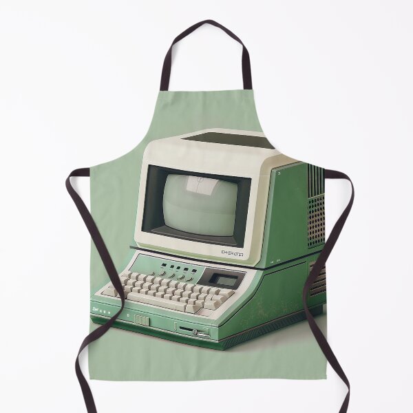 Item preview, Retro Computer Illustration designed and sold by nomiraclehere.