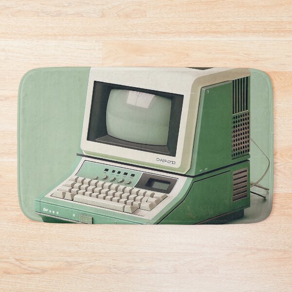 Item preview, Retro Computer Illustration designed and sold by nomiraclehere.