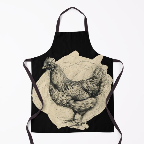 Item preview, Brown Chicken Design designed and sold by ArtbyAiGallery.
