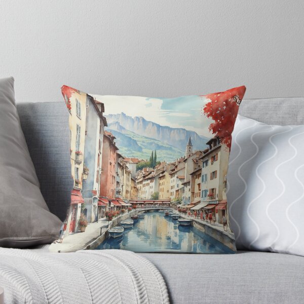 Item preview, Annecy Haute-Savoie France Vintage Poster Tourism  designed and sold by TravelersGems.