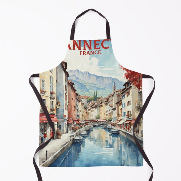 Item preview, Annecy Haute-Savoie France Vintage Poster Tourism  designed and sold by TravelersGems.