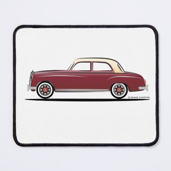 Item preview, Mercedes Benz Ponton W120 Sedan Red Tan designed and sold by Frank Schuster.